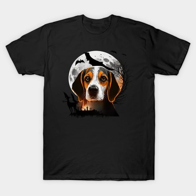 Halloween Beagle T-Shirt by JayD World